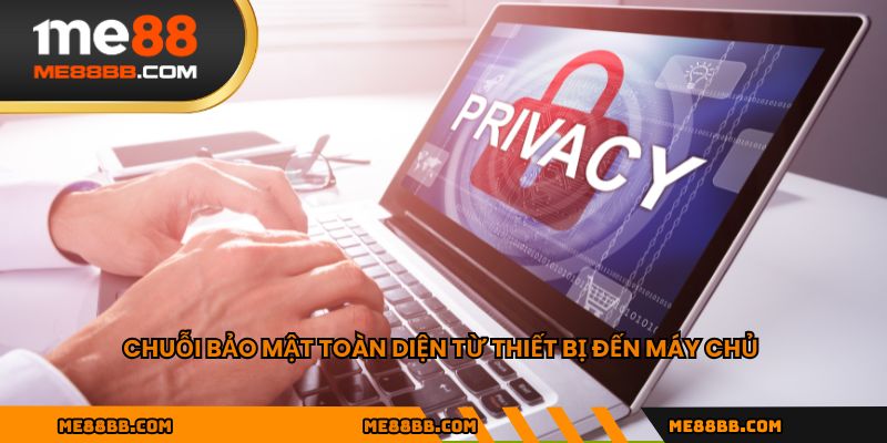 Chuỗi bảo mật toàn diện từ thiết bị đến máy chủ
