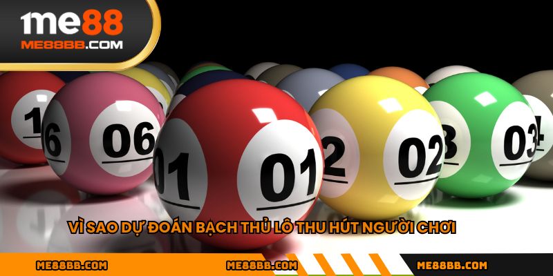 Vì sao dự đoán bạch thủ lô thu hút người chơi